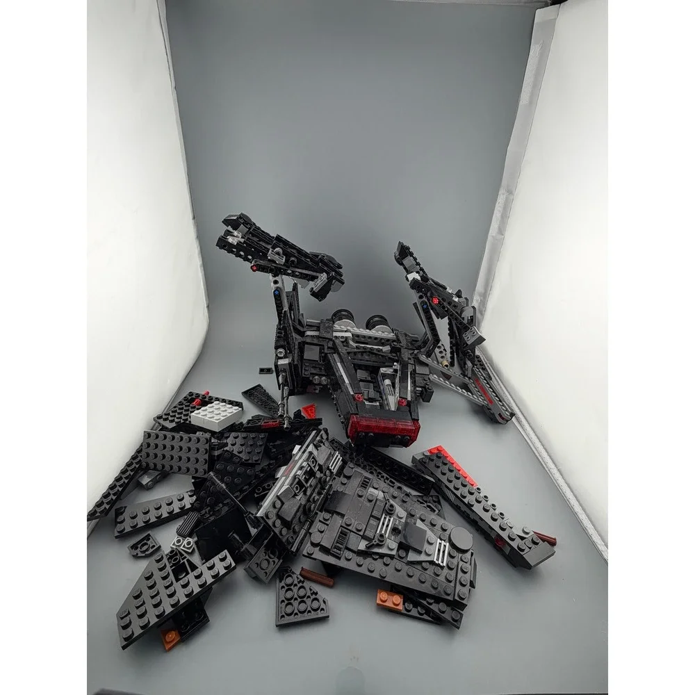 LEGO Star Wars Spacecraft Ship Incomplete Parts Repair AS IS Lot No Minifigures